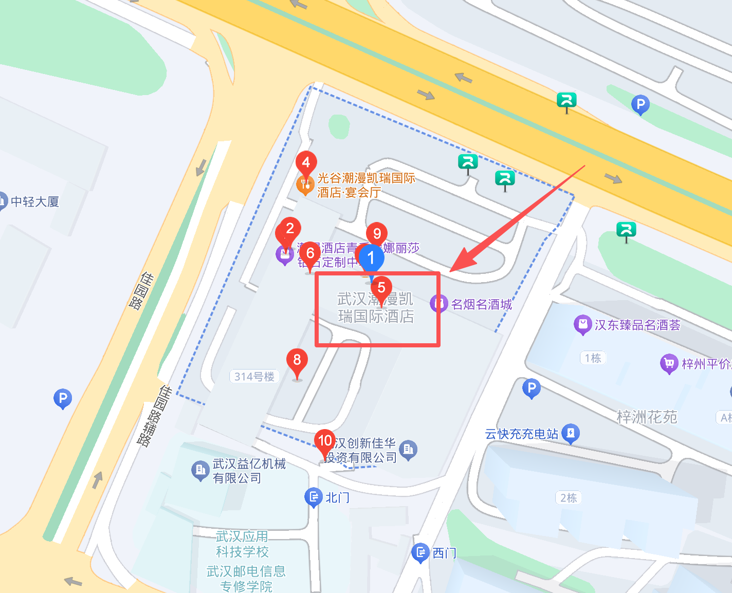 武汉潮漫凯瑞国际酒店